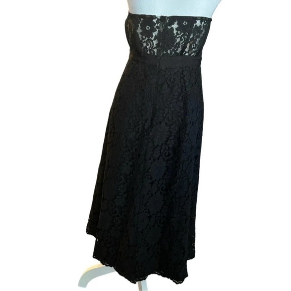 FAME & Partners Mariposa Strapless Mesh-Net Dress Size 12 - Picture 6 of 8